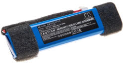 VHBW Akkumulátor JBL GSP0931134 02 JBL hangszórót - Li-polimer 5000 mAh (888201895)