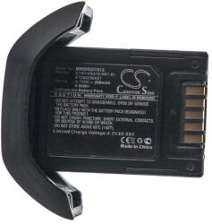 VHBW Vezeték nélküli fejhallgató akku Zebra BTRY-HS310-HS1-01, BT000296A01 készülékhez - 260 mAh 3, 7 V Li-Ion (888201913)