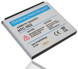 VHBW Mobiltelefon akkumulátor HTC 35H00128-00M, BB81100, BA S400 - 1100 mAh 3, 7 V Li-Ion - Okostelefon akkumulátor (800101461)
