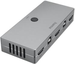 Hama KVM превключвател Hama Connect2Switch, 4-портов, USB, HDMI, Вкл. кабели (HAMA-200135) - hits