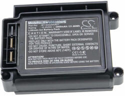 VHBW Mobil PC akku Zebra BT-000254A01, KT-VC80-BTRY1-01 - 2000 mAh 10, 8 V Li-Ion (888200975)