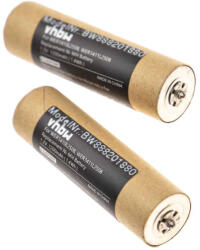 VHBW Elektromos borotvaelem 2 egység Panasonic WER154L2504, WER1410L2508 - 1200 mAh 1, 2 V NiMH (888201880)