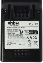 VHBW Akkumulátor Genius A28103-hoz - 2000 mAh, 21, 6 V, Li-Ion (889001620)