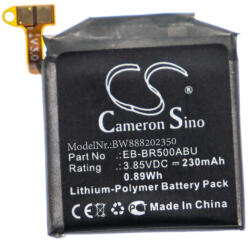 VHBW Samsung GH43-04922A, EB-BR500ABU Okosóra Akkumulátor - 230 mAh 3, 85 V Li-polimer (888202350)