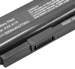 VHBW Notebook akkumulátor Medion A42-H36, A32-A15, A41-A15, A42-A15 - 5200 mAh 14, 8 V Li-Ion, fekete (888200287)