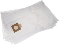 VHBW Nilfisk 5715492182251, VA82058-P10 Porszívótasak (5x) - Microfleece Típus (888400486)