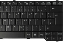 VHBW billentyűzet Fujitsu Siemens 10600968055, 90.4J007.00G, 71GF50072-10 notebookot - fekete QWERTZ (800103194)