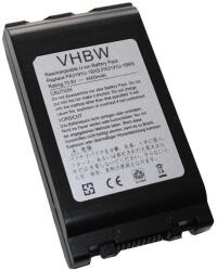 VHBW Notebook akkumulátor Toshiba PA3084U-1BRS, PA3084U-1BAS - 4400 mAh 10, 8 V Li-Ion, fekete (106161149)