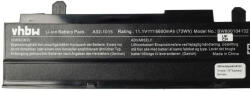 VHBW Notebook akkumulátor Asus A31-1015, A32-1015, AL31-1015, PL32-1015 - 2200 mAh 10, 8 V Li-Ion, fekete (800104132)