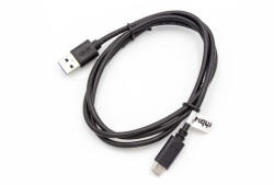 VHBW USB C kábel Töltőkábel csatlakozó kábel USB A-hoz, 1 m fekete (800112849)