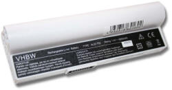 VHBW Notebook akkumulátor Asus AL22-703-hoz - 6600 mAh 7, 4 V Li-Ion, fehér (800100694)