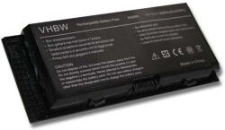 VHBW Notebook akkumulátor Dell 0JHYP2, 0FVWT4, 0R7PND, 0PG6RC, 0RY6WH - 4400 mAh 11, 1 V Li-Ion, fekete (800105176)
