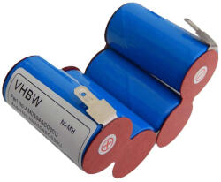 VHBW Elem AEG 63BCC01-hez - 3000 mAh, 4, 8 V, NiMH (800108855)