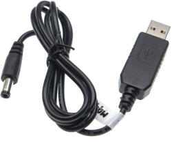 VHBW USB Töltőkábel 5, 5 x 2, 5 mm-es hordócsatlakozóhoz - 5 V / 2 - 9 V / 0, 9 A (888301089)