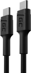 71afccbd-12fc-45cc-9428-92294682c41a USB kábel GC PowerStream USB-C - USB-C 30cm, gyors töltés Power Delivery (60W), Ultra Charge, QC 3.0 KABGC31 (36361)