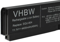 VHBW Notebook akkumulátor Fujitsu-Siemens BA31. AV - 4400 mAh 11, 1 V Li-Ion, fekete (800102679)