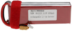 VHBW Modellkészítő eszköz akkumulátor - 4000 mAh 14, 8 V Li-polimer, XT60 (888400538)