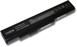 VHBW Notebook akkumulátor A41-A15, A32-A15, A42-H36, A42-A15 - 4400 mAh 14, 4 V Li-Ion, fekete (800104129)