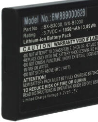 VHBW Vezeték nélküli fejhallgató akku Listen Technologies LA-365 - 1050 mAh 3, 7 V Li-Ion (889000628)
