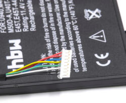 VHBW Notebook akkumulátor Toshiba P31PE6-06-N01, PA5157U-1BRS - 4000 mAh 11, 4 V Li-polimer, fekete (800117721)
