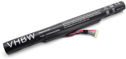 VHBW Notebook akkumulátor Acer AL15A32 (4ICR17/65), AL15A32 - 2200 mAh 14, 8 V Li-Ion, fekete (800114931)