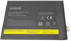 VHBW Notebook akkumulátor Lenovo L11C2P31, L12D2P31-hez - 6300 mAh 3, 7 V Li-Ion (800107962)