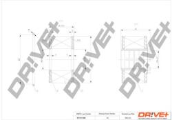Dr! ve+ Filtru ulei Dr! ve+ DP1110.11. 0055 (DP1110.11.0055) - automobilus