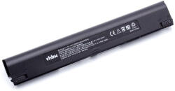 VHBW Notebook akkumulátor Clevo 6-87-M110S-4D41, 6-87-M110S-4DF - 2200 mAh 10, 8 V Li-Ion, fekete (800108889)