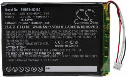 VHBW Fejhallgató erősítő elem Sony LIS1570HNPC, SY6-hoz - 4900 mAh 3, 7 V Li-polimer (888402465)