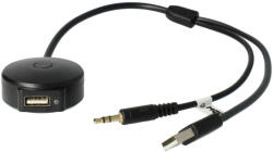 VHBW MINI BMW R56 AUX Audioadapter Kábel - 18cm, USB, Bluetooth (800115527)