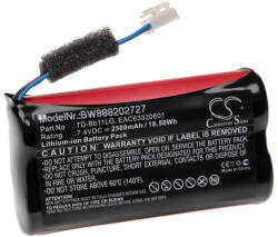VHBW Akkumulátor LG TD-Bb11, EAC63918901, EAC63320601 LG hangszórót - Li-Ion 2500 mAh (888202727)