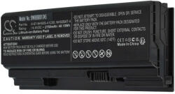 VHBW Clevo 6-87-NH50S-41C00, NH50BAT-4 notebook akkumulátor - 2750 mAh 14, 6 V Li-Ion, fekete (889001245)