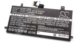 VHBW Notebook akkumulátor Dell 51KD7, J0PGR, B102286-0001, 6CYH6 - 5200 mAh 7, 6 V Li-polymer, fekete (800115657)