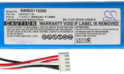 VHBW Akkumulátor JBL GSP0931134 JBL hangszórót - Li-polimer 5000 mAh (800116266)