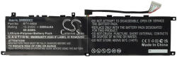 VHBW Notebook akkumulátor MSI BTY-M6M, 4ICP8/35/142 - 5900 mAh 15, 2 V Li-polymer (889000632)