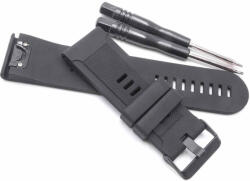 VHBW Garmin Descent Csuklópánt - 12, 8 + 9 cm, 26 mm, Szilikon, Fekete (888100614)