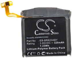 VHBW Samsung EB-BR820ABY, GH43-04966A Okosóra Akkumulátor - 320 mAh 3, 85 V Li-polimer (888202562)