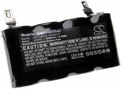 VHBW Akkumulátor Electrolux 4/P-140SCR, 900055173 - 3000 mAh, 4, 8 V, NiMH esetén (888200543)