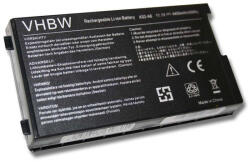 VHBW Notebook akkumulátor Asus 90-NF51B1000, 70-NF51B1000 - 4400 mAh 11, 1 V Li-Ion, fekete (106161135)
