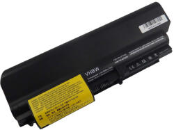 VHBW Notebook akkumulátor IBM 42T5229, 42T5230, 41U3197, 41U3198 - 6600 mAh 10, 8 V Li-Ion, fekete (800112499)