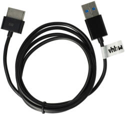 VHBW 1x USB adatkábel táblagép - 2 1-ben Töltőkábel normál - típusú USB táblagéphez 100 cm fekete (800105994)