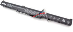VHBW Notebook akkumulátor Asus 0B110-00220000, 0B110-00220100 - 2200 mAh 14, 4 V Li-Ion, fekete (800115111)
