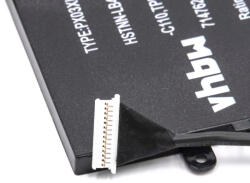 VHBW Notebook akkumulátor HP 714762-271, 714762-241, 714762-1C1 készülékekhez - 4000 mAh, 11, 4 V Li-polimer (800117768)