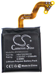 VHBW Huawei HB472023ECW Okosóra Akkumulátor - 210mAh, 3, 82V, Li-polimer (888202343)