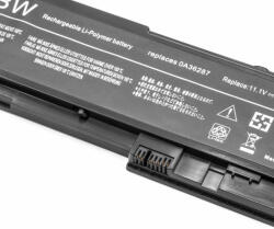 VHBW Notebook akkumulátor Lenovo 0A36309, 0A36287, 42T4845, 42T4844 - 3600 mAh 11, 1 V Li-polimer, fekete (800113836)
