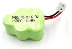 VHBW Modellkészítő eszköz akkumulátor - 150 mAh 6 V NiMH (800114965)
