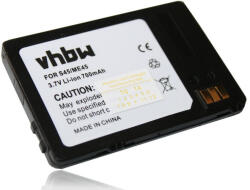 VHBW Mobiltelefon akkumulátor Siemens 30148-K1310-X185-1, L36880-N4501-A100 - 700 mAh 3, 7 V Li-Ion - Okostelefon akkumulátor (106101500)