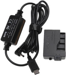 VHBW USB tápegység ACK-E5 for Camera + DC csatoló, Canon DR-E5 - 2 m, 8, 4 V 3, 0 A (888401075)