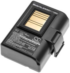 VHBW Akkumulátor Zebra AT16004, BTRY-MPP-34MA1-01, BTRY-MPP-34MAHC1-01 nyomtatóhoz - 2600 mAh 7, 4 V Li-Ion (800111250)