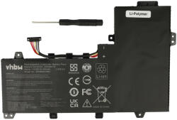 VHBW Notebook akkumulátor Asus C41N1533 (4ICP3/82/120), 0B200-02010200 - 3400 mAh 15, 08 V Li-polymer (889000961)